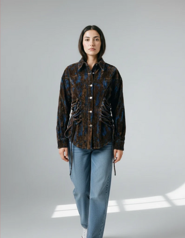 Rust Denim Jacket
