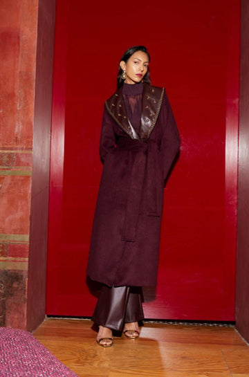 Burgundy Valor Coat