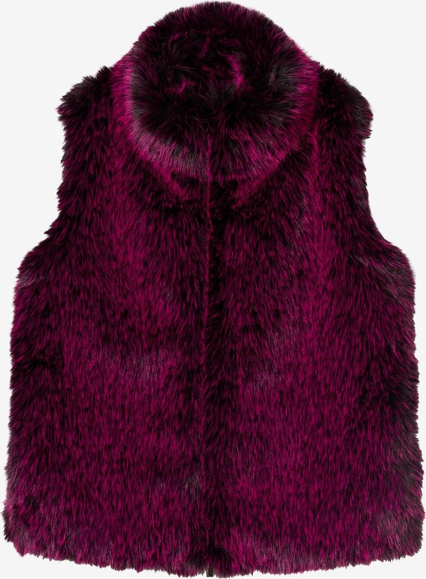 Casademut Vest in Pink Black