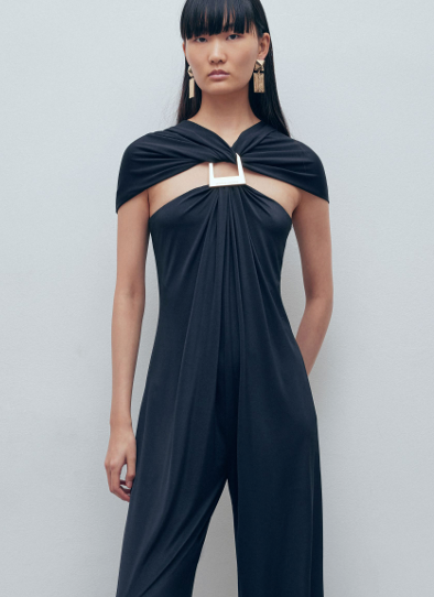Halter Long Jumpsuit