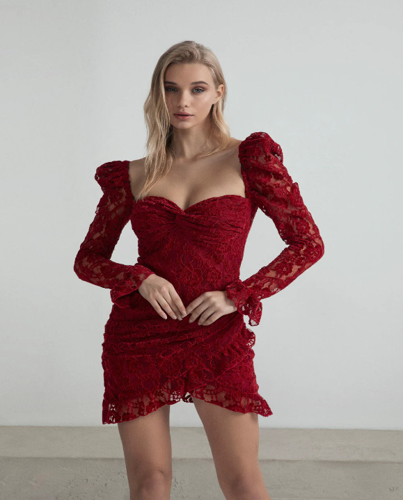 SCARILET MUSE LACE DRESS