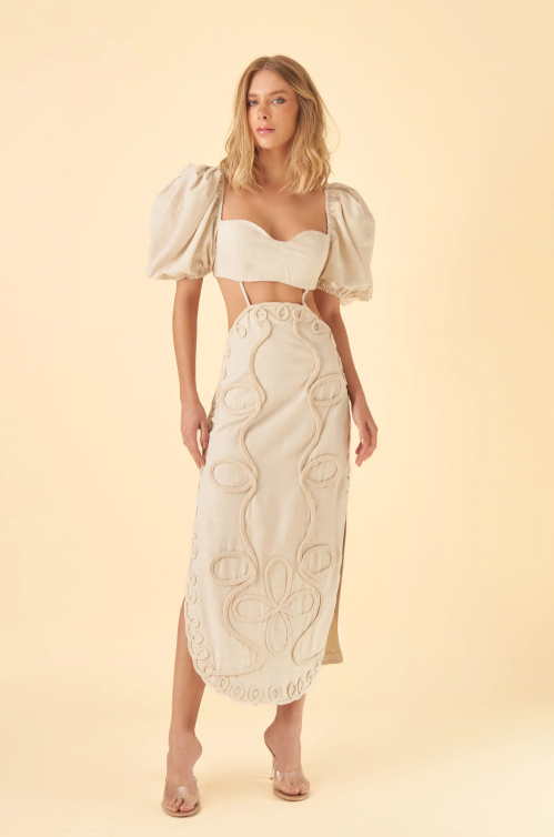 Sculpted Dune Dress