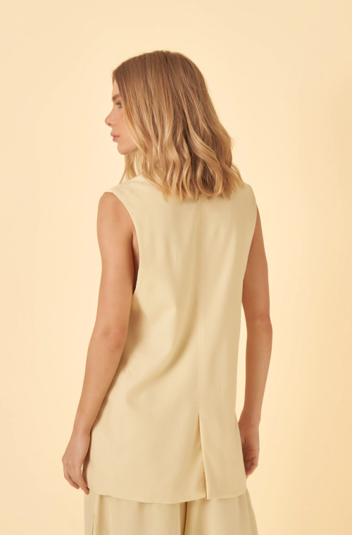 Anya embroidered beige jacket