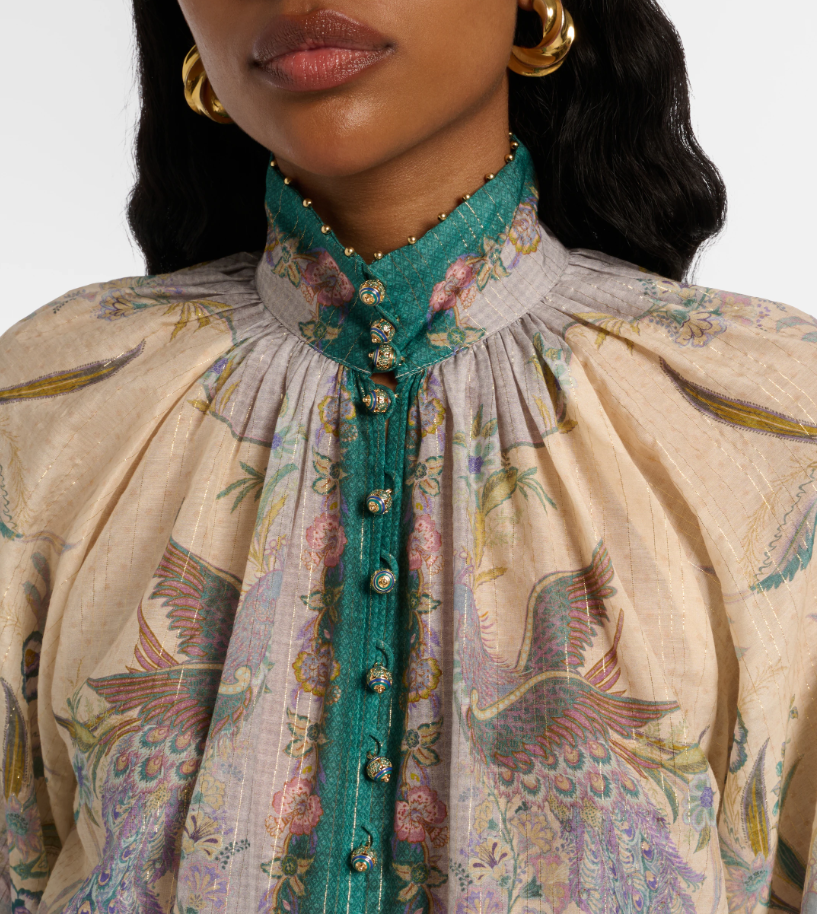 Enchanted Meadow Blouse & Shorts Set