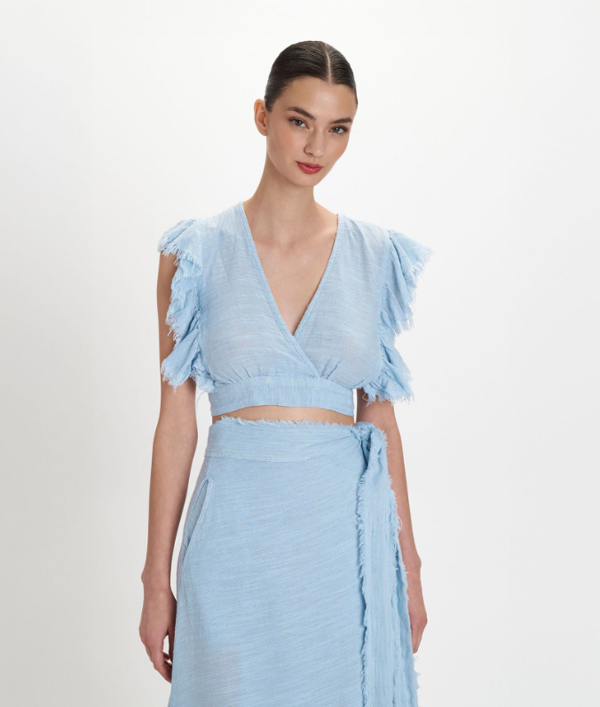 Cielo Frayed Wrap Set