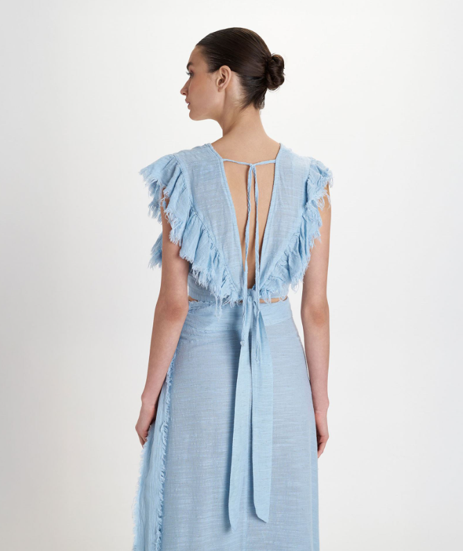 Cielo Frayed Wrap Set