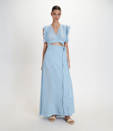 Cielo Frayed Wrap Set