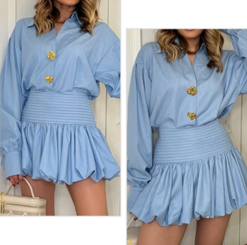 Baby Blue Statement Set
