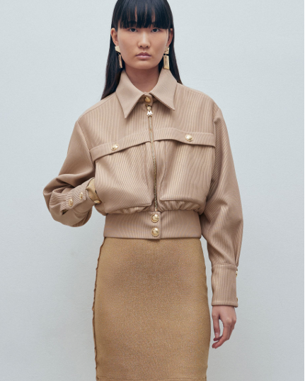 The Iconic Crop Jacket