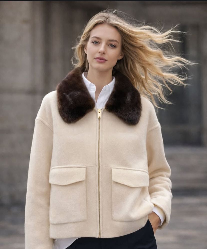 Short Fur Shacket