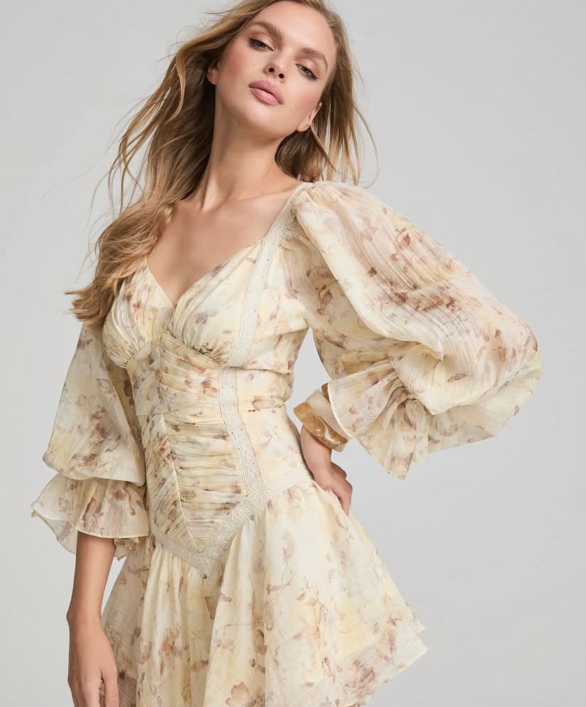 Zahara Dress Beige