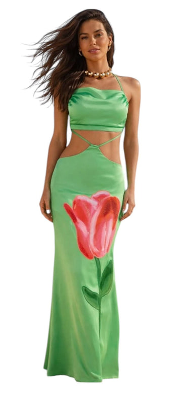 Maxi Dress Green
