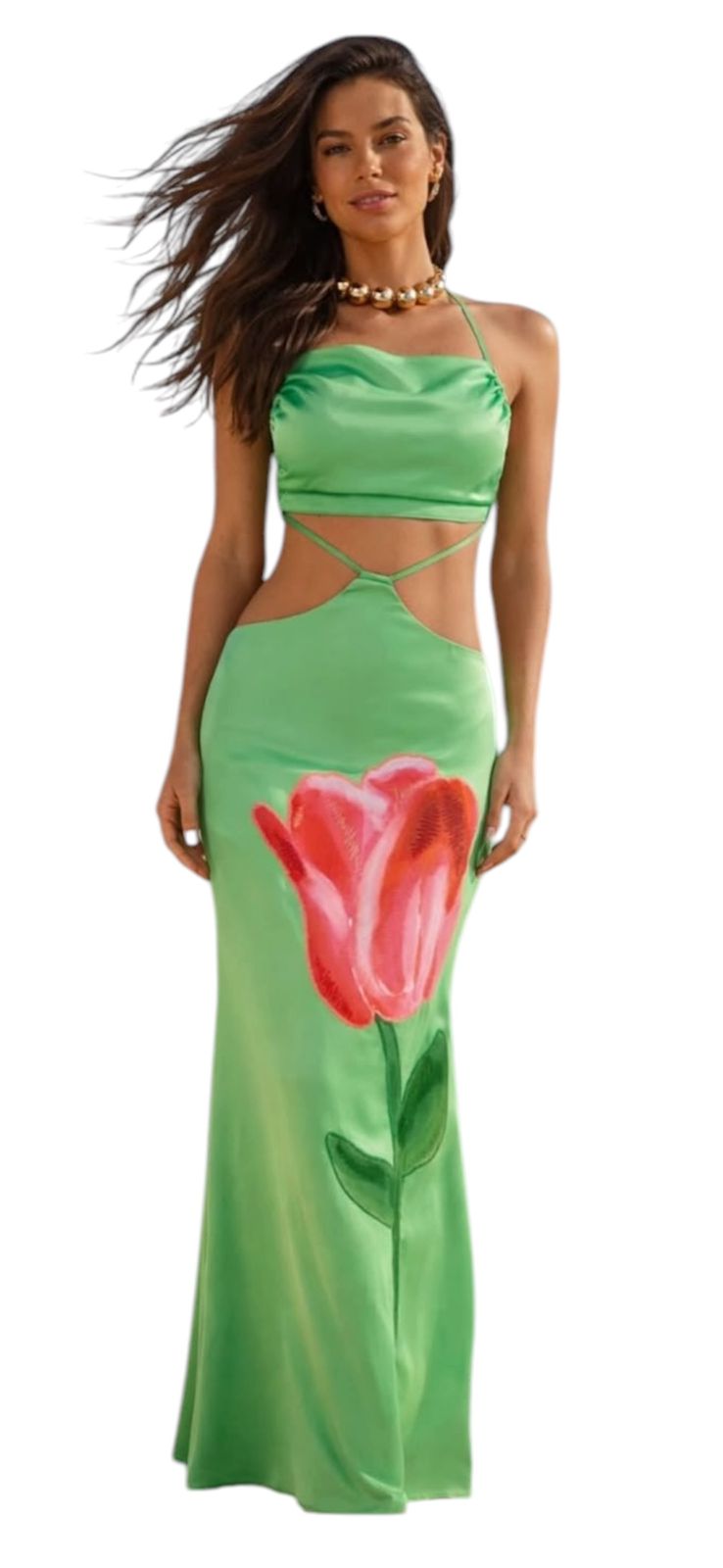 Maxi Dress Green