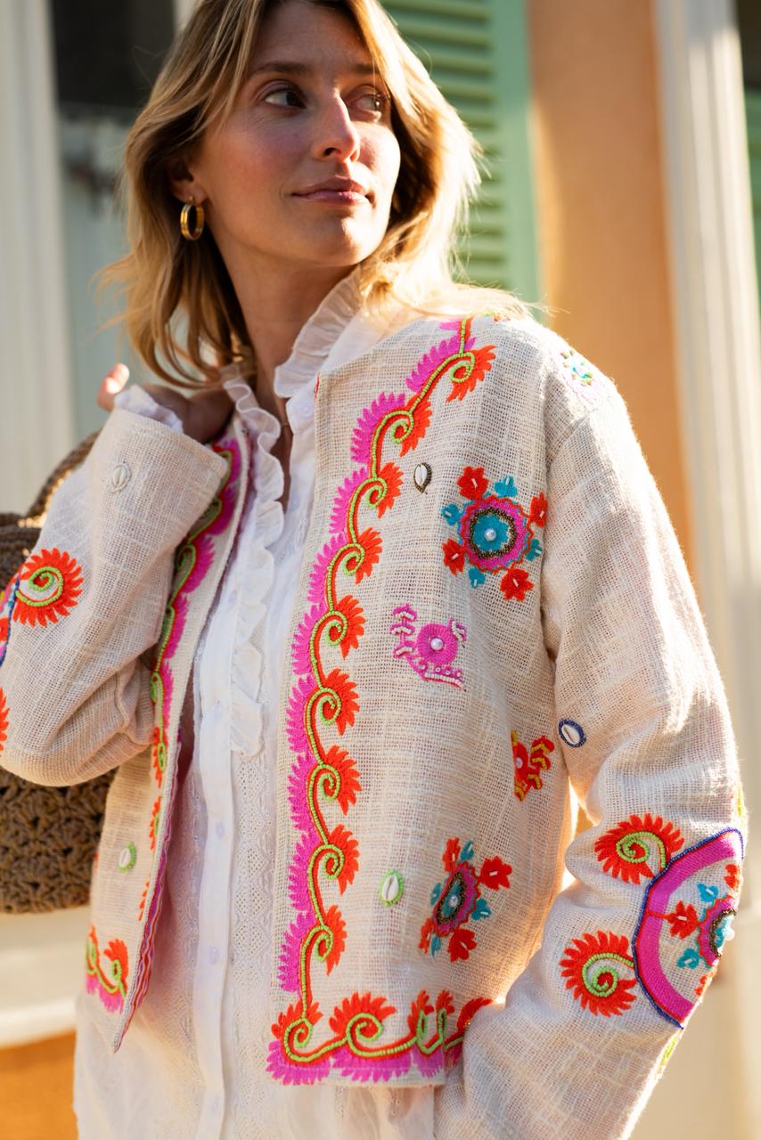Embroidered Elegance Jacket