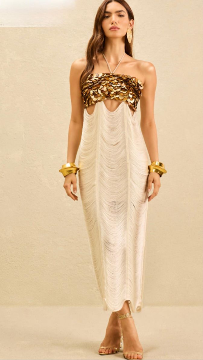 Lvory Flower Dress