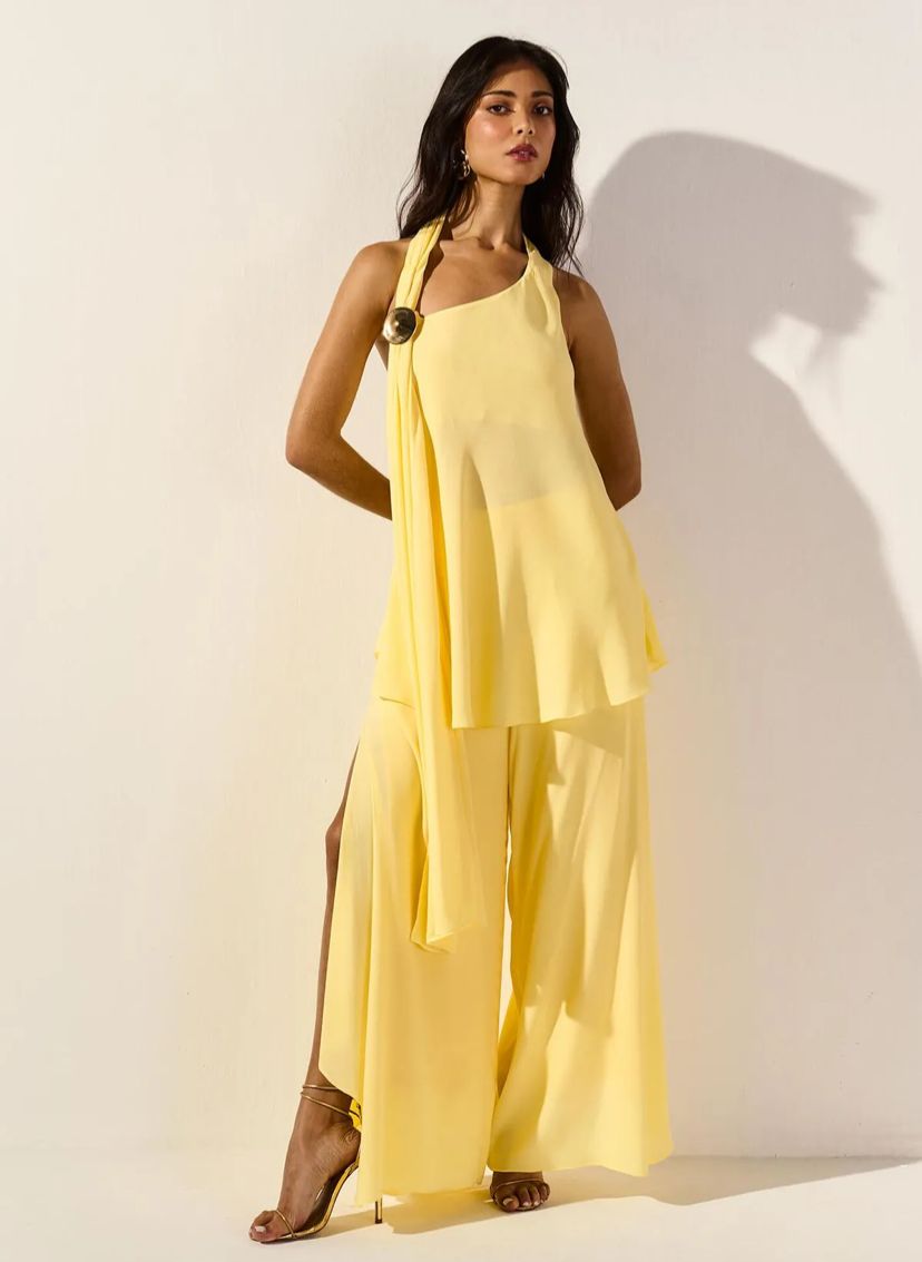 Goddess Chiffon Two-Piece Set