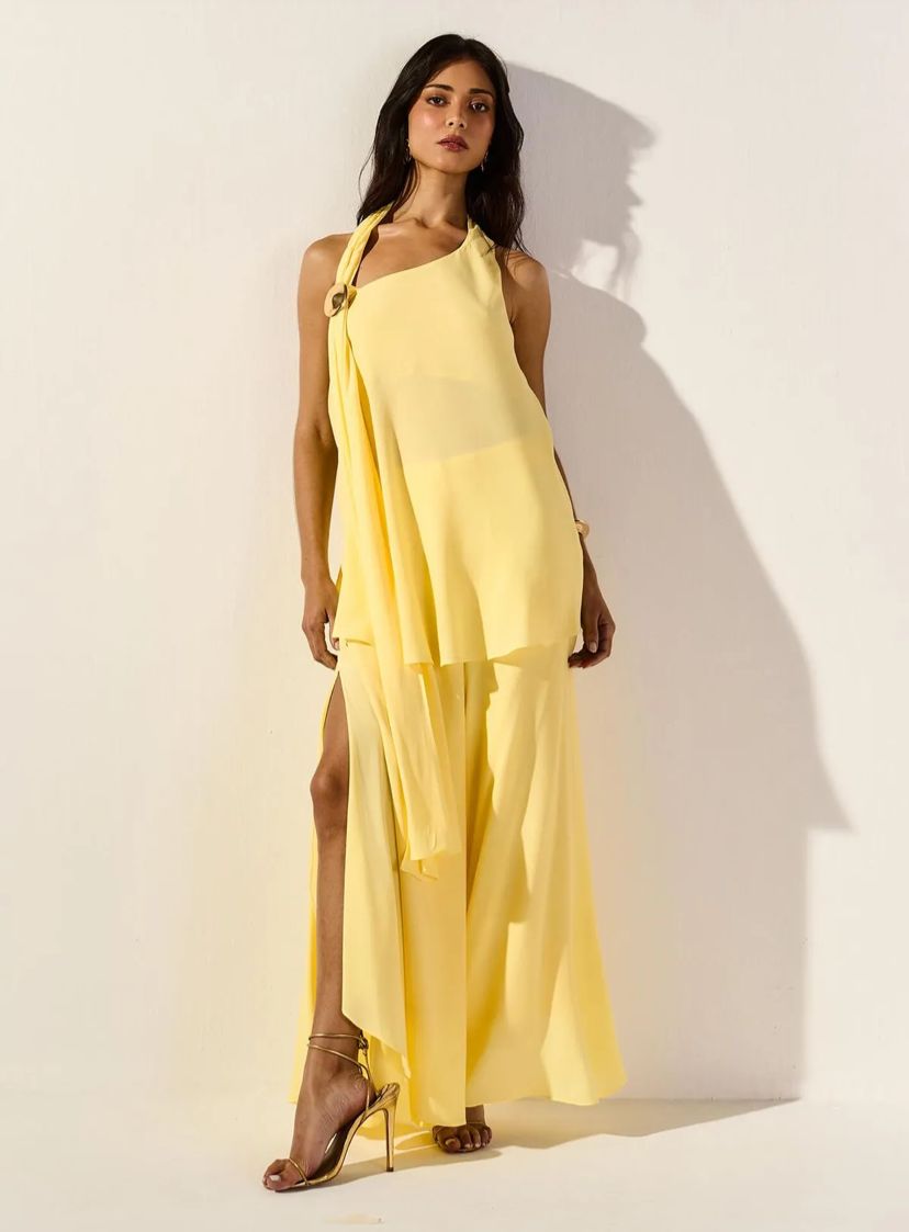 Goddess Chiffon Two-Piece Set