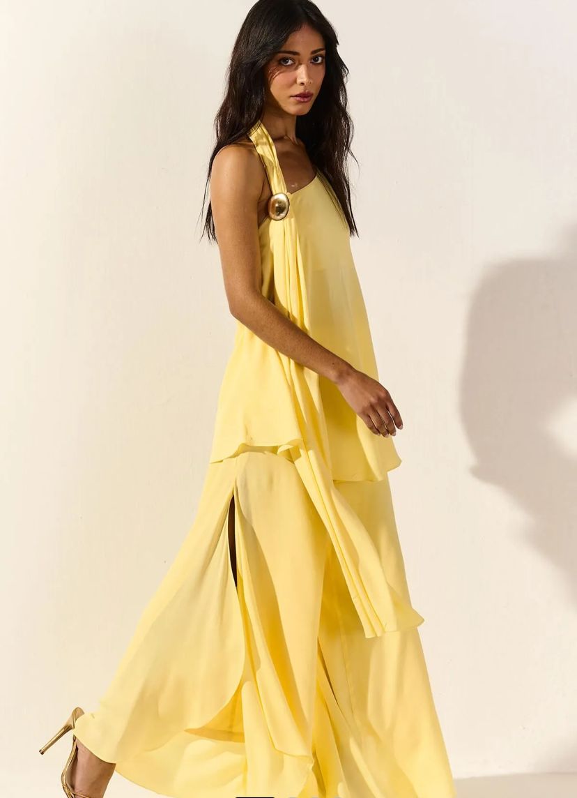 Goddess Chiffon Two-Piece Set