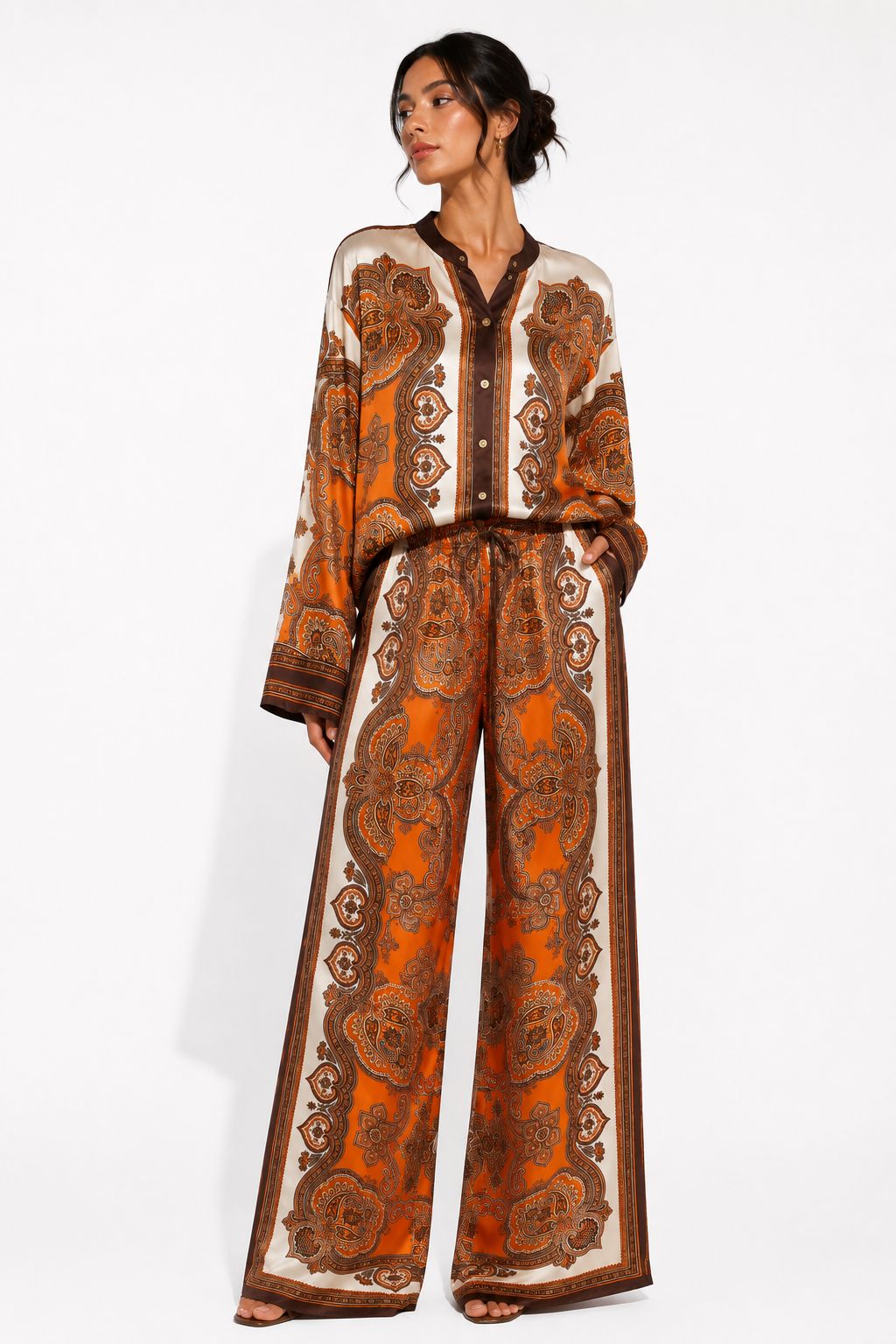 Istanbul Nights Satin Co-Ord Set