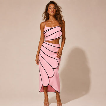 Blush Swirl Two-Piece Set
