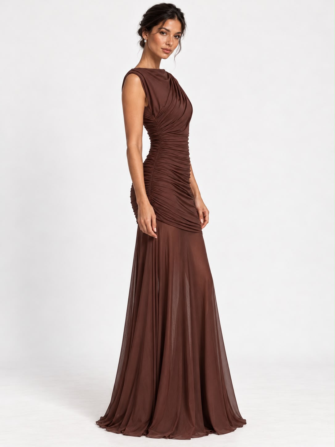 The Sienna Drape Gown