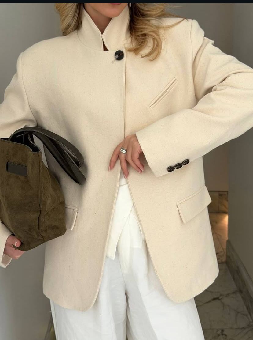 Beige Jacket