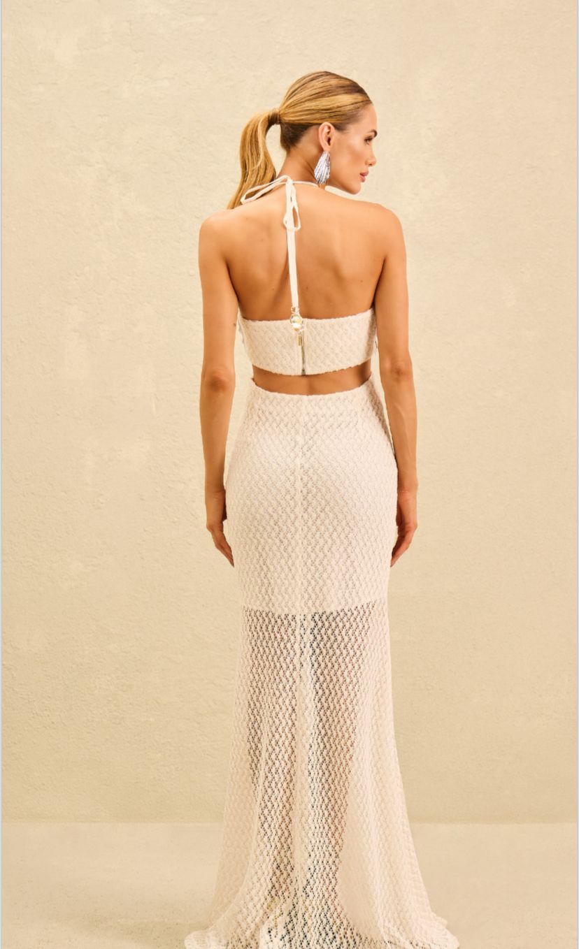 White Lace Dress 