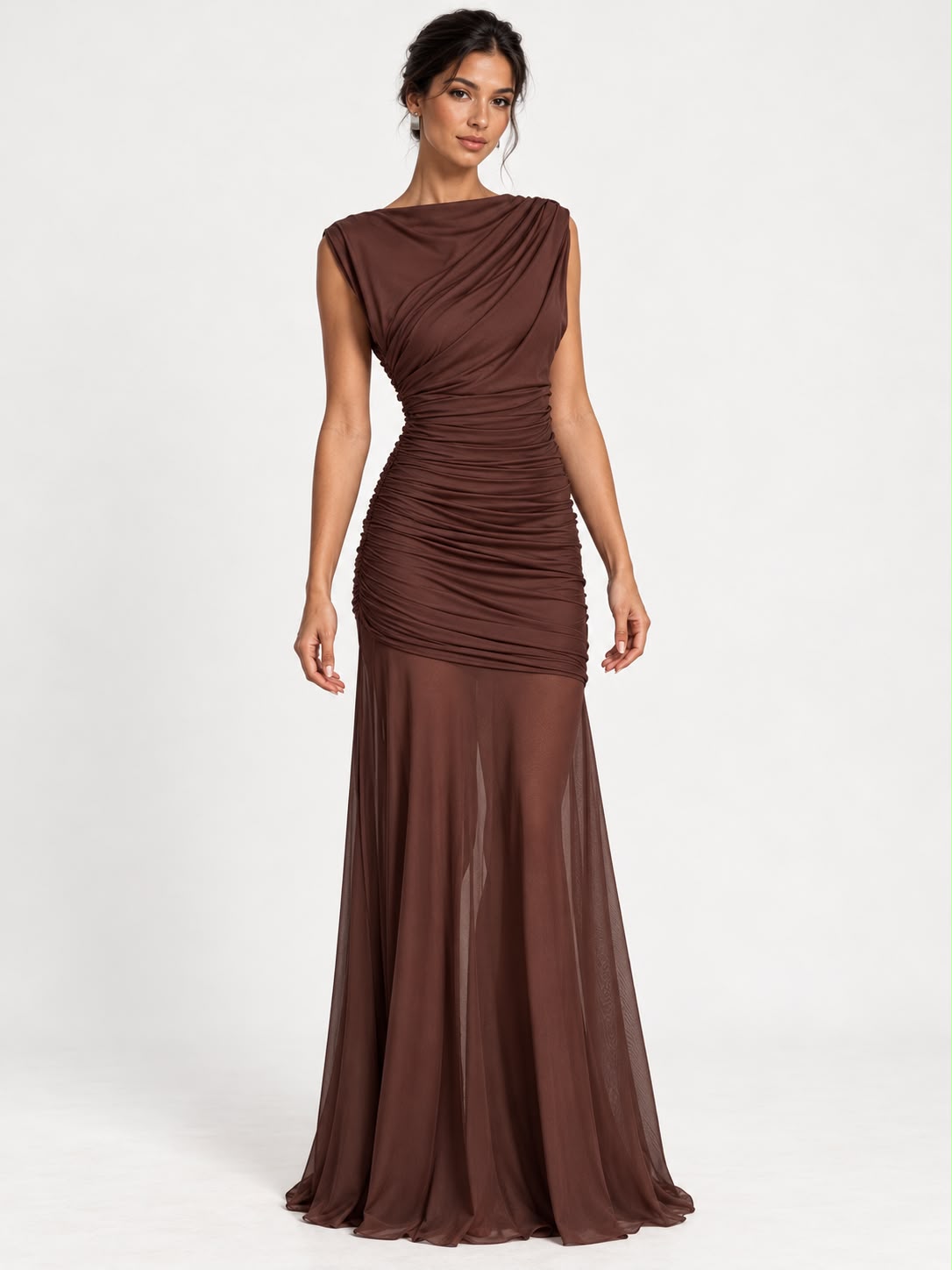 The Sienna Drape Gown