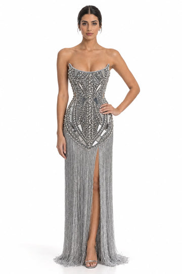 The Argent Siren Gown