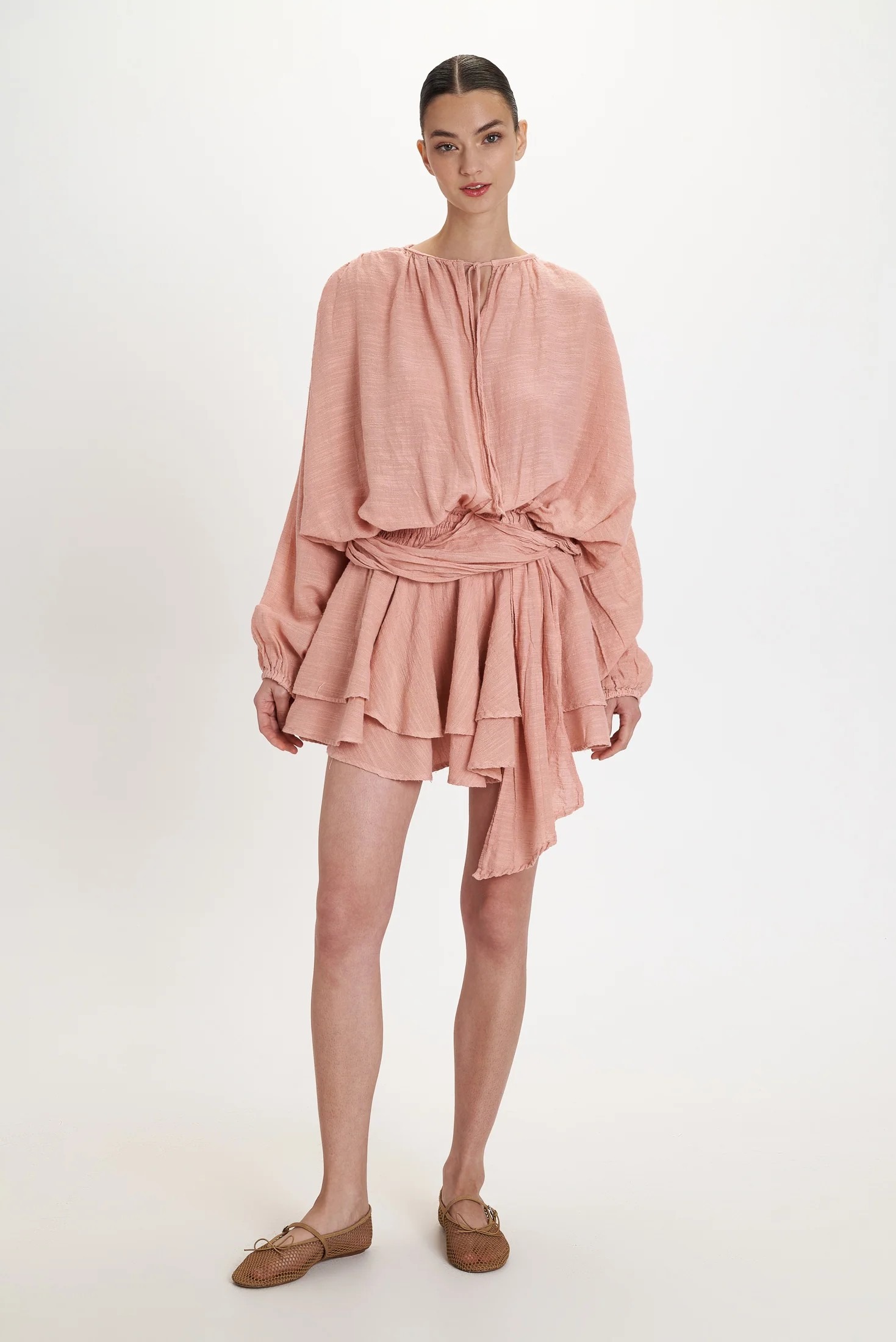 Sienna Wrap Mini Dress