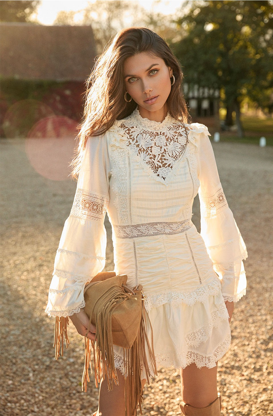 Lace Flower Dress