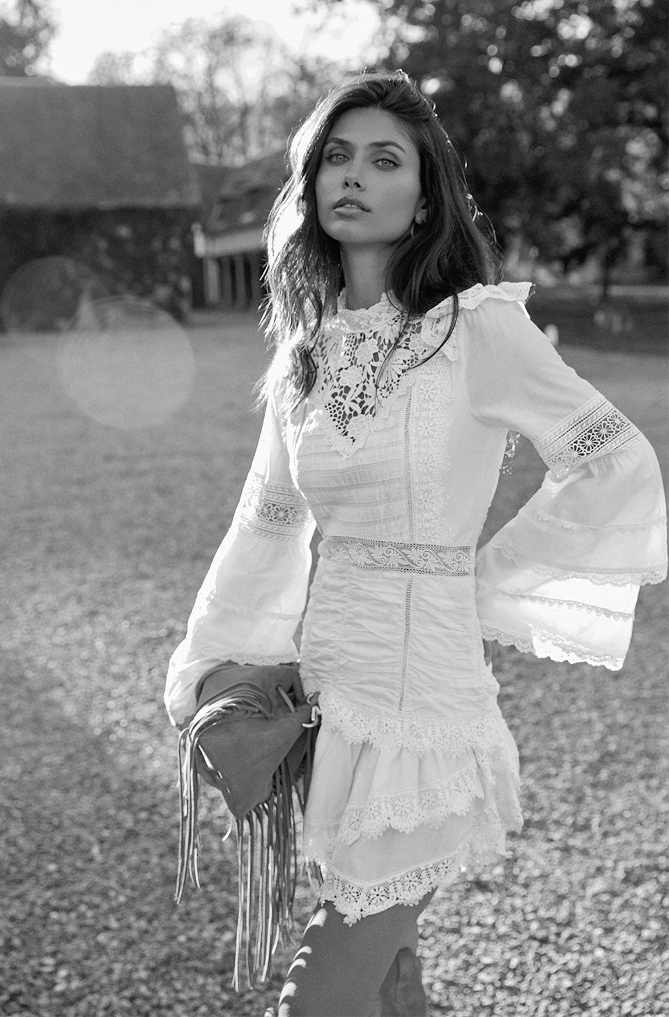 Lace Flower Dress