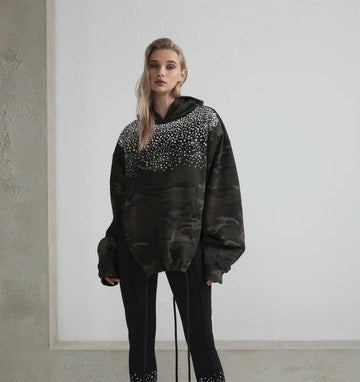CRYSTAL CAMO LUXE HOODIE